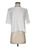 J.Crew 100% Polyester White Short Sleeve Blouse Size S - photo 1