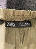 Zara Solid Green Cargo Pants Size L - photo 7
