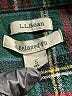 L.L.Bean Plaid Green Long Sleeve Button-Down Shirt Size S - photo 7