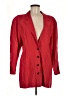 Escada by Margaretha Ley Solid Red Blazer Size EU 38 / US 8 - photo 1