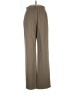 Carlisle Chevron-herringbone Brown Wool Pants Size 12 - photo 2