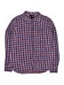 J.Crew 100% Cotton Checkered-gingham Burgundy Long Sleeve Button-Down Shirt Size 6 - photo 1