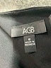 AGB Solid Black Cocktail Dress Size 6 - photo 7