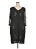 Jkara 100% Polyester Black Cocktail Dress Size 18 - photo 2