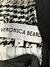 Veronica Beard Houndstooth Gray Blazer Size M - photo 6