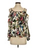 Parker 100% Polyester Ivory 3/4 Sleeve Blouse Size XS - photo 1