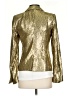 MICHAEL Michael Kors 100% Polyester Metallic Gold Blazer Size 2 - photo 2