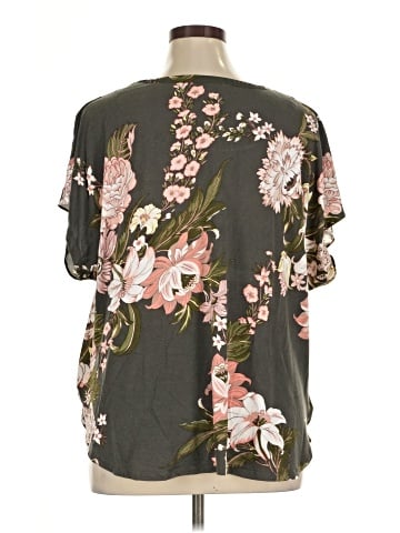 Philosophy Republic Clothing Short Sleeve Blouse (view 2)