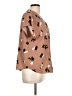 Apt. 9 100% Polyester Brown Short Sleeve Blouse Size L - photo 4
