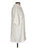 RVCA 100% Rayon Ivory 3/4 Sleeve Button-Down Shirt Size XS - photo 4