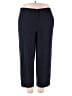Maggie Barnes Solid Blue Dress Pants Size 16WP - photo 1