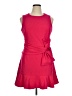 Eliza J Red Cocktail Dress Size 14 - photo 1
