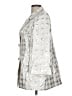 J.Crew Collection 100% Silk Silver Coat Size 12 - photo 5