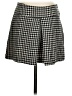 Trina Turk Houndstooth Black Wool Skirt Size 4 - photo 1