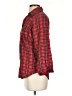 Minkpink 100% Cotton Plaid Red 3/4 Sleeve Button-Down Shirt Size XS - photo 5