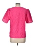 Charter Club 100% Polyester Pink Short Sleeve Blouse Size L - photo 2