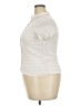 J.Crew Ivory Sleeveless Button-Down Shirt Size XXL - photo 6