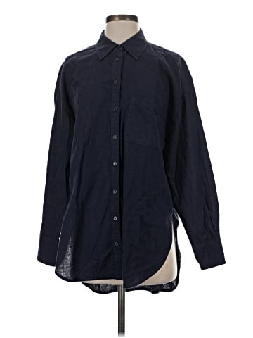 Maeve Long Sleeve Button-Down Shirt (view 1)