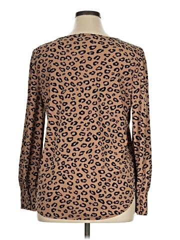 Ann Taylor Factory Long Sleeve Blouse (view 2)