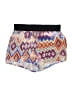Shinestar 100% Rayon Print Purple Shorts Size M - photo 1