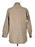 Susan Bristol 100% Cotton Tan 3/4 Sleeve Button-Down Shirt Size M - photo 2