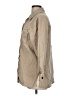 Susan Bristol 100% Cotton Tan 3/4 Sleeve Button-Down Shirt Size M - photo 5
