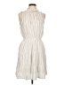 Dreamers Stripes Ivory Casual Dress Size L - photo 1
