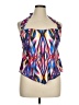 BECCA® by Rebecca Virtue Blue Sleeveless Blouse Size 1X - photo 1