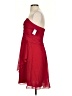 David's Bridal 100% Polyester Red Cocktail Dress Size 6 - photo 5