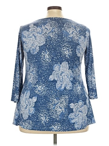 Paprika 3/4 Sleeve Blouse (view 2)