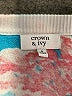 Crown & Ivy Teal Pullover Sweater Size S - photo 7