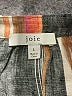 Joie 100% Linen Stripes Gray Jumpsuit Size L - photo 4