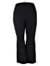 Purejill Solid Black Active Pants Size 4X - photo 2