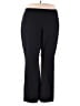 Purejill Solid Black Active Pants Size 4X - photo 1