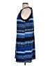 Apt. 9 Graphic Blue Casual Dress Size L - photo 5