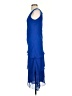 Sharon Max 100% Polyester Blue Cocktail Dress Size XS (estimated) - photo 5