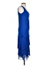 Sharon Max 100% Polyester Blue Cocktail Dress Size XS (estimated) - photo 4