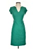 MNG 100% Polyester Solid Green Casual Dress Size 2 - photo 1