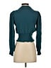 Assorted Brands 100% Rayon Teal Long Sleeve Blouse Size XS - photo 2