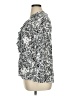 Zingara Print Silver 3/4 Sleeve Blouse Size XL - photo 5