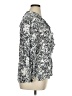 Zingara Print Silver 3/4 Sleeve Blouse Size XL - photo 4