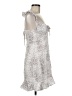 Olivaceous 100% Rayon Animal Print White Cocktail Dress Size M - photo 4