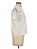 Zara Ivory Short Sleeve Top Size S - photo 4