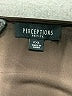 Perceptions Brown Short Sleeve Top Size XL (petite) - photo 7