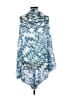 Michael Stars 100% Viscose Teal Blue Wrap One size - photo 2