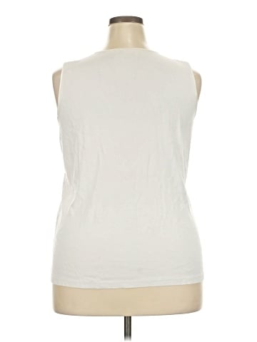 Christopher & Banks Sleeveless T-Shirt (view 2)