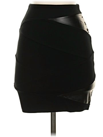 Talula Faux Leather Skirt (view 1)