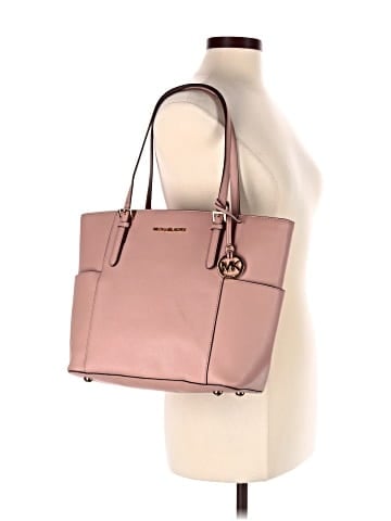 MICHAEL Michael Kors Leather Tote (view 2)