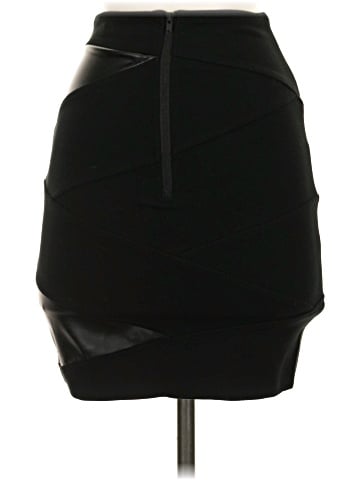 Talula Faux Leather Skirt (view 2)