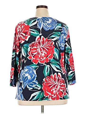 Alfred Dunner 3/4 Sleeve Blouse (view 2)